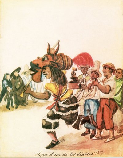 Watercolor by Pancho Fierro by Pancho Fierro